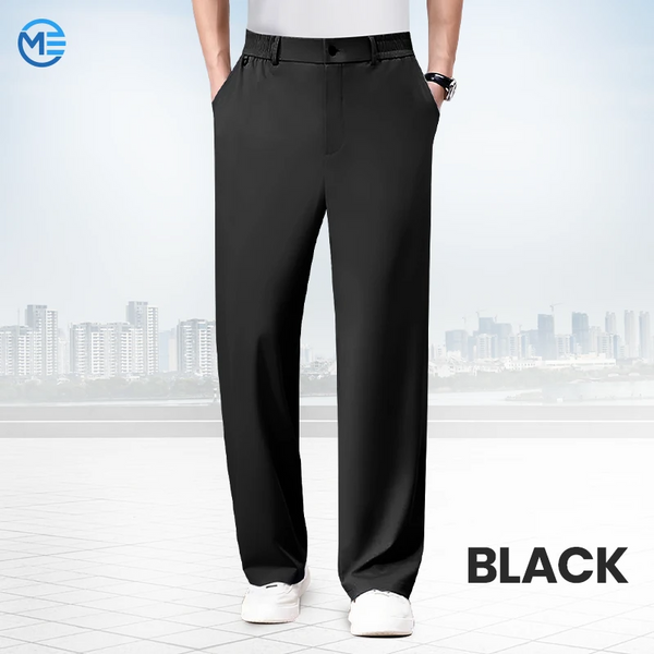 ModenEase - Ultra Comfort Ice Silk Flexible Casual Pants