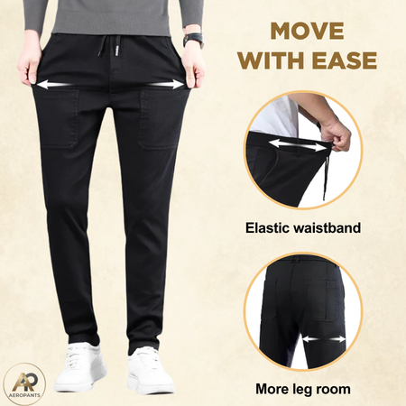 AeroPants - High Stretch Multi-pocket Durable Cargo Pants